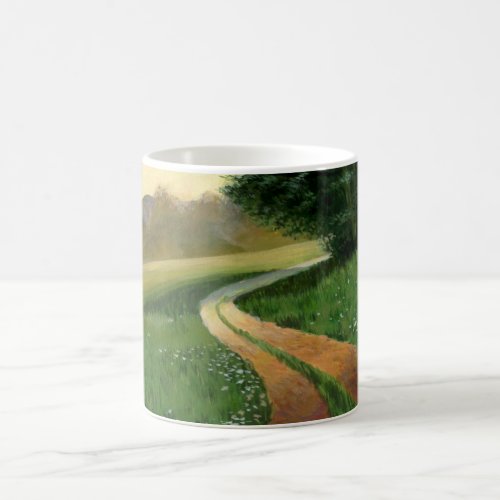 Painted Country Dirt Road Coffee Mug