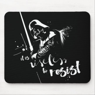 Painted Darth Vader: It Is Useless To Resist Mouse Pad