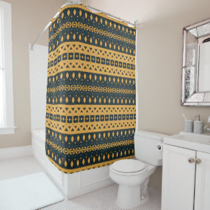 Painted Denim 4 Shower Curtain