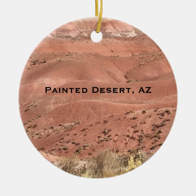 Painted Desert Arizona Landscape Ornament