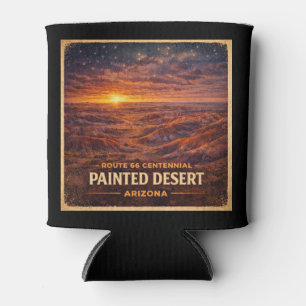Painted Desert Arizona Route 66 Centennial Can Cooler