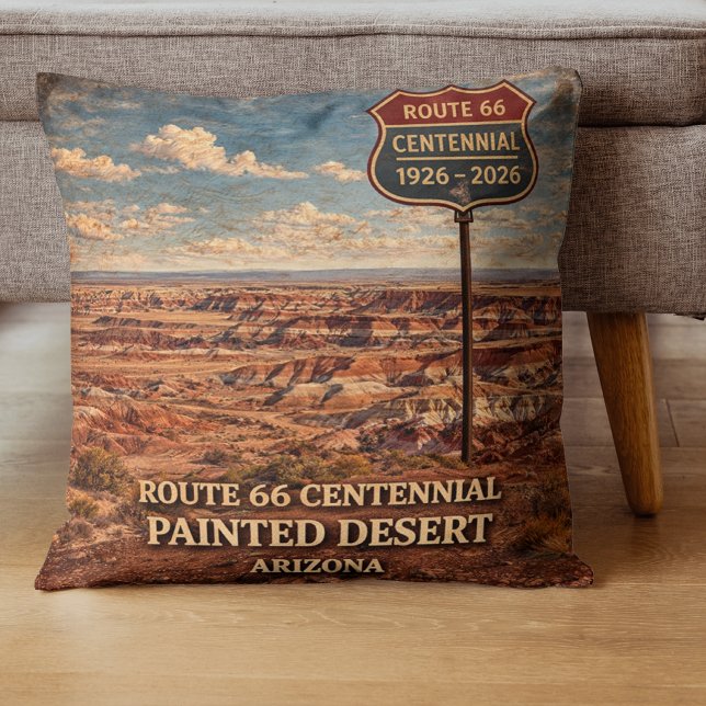 Painted Desert Centennial Dual Comfort Throw Pillow (Creator Uploaded)