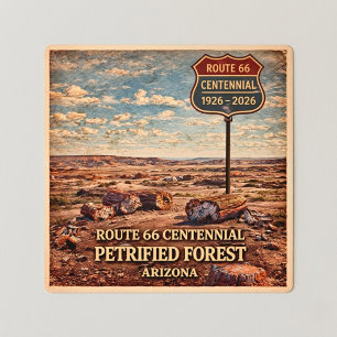 Painted Desert Centennial Highway Vista Metal Print