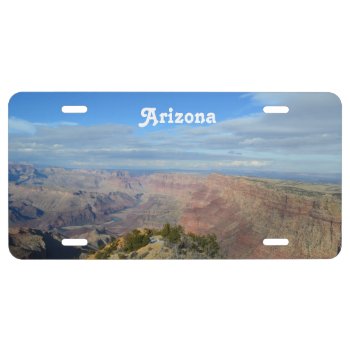 Painted Desert Grand Canyon License Plate by GoingPlaces at Zazzle