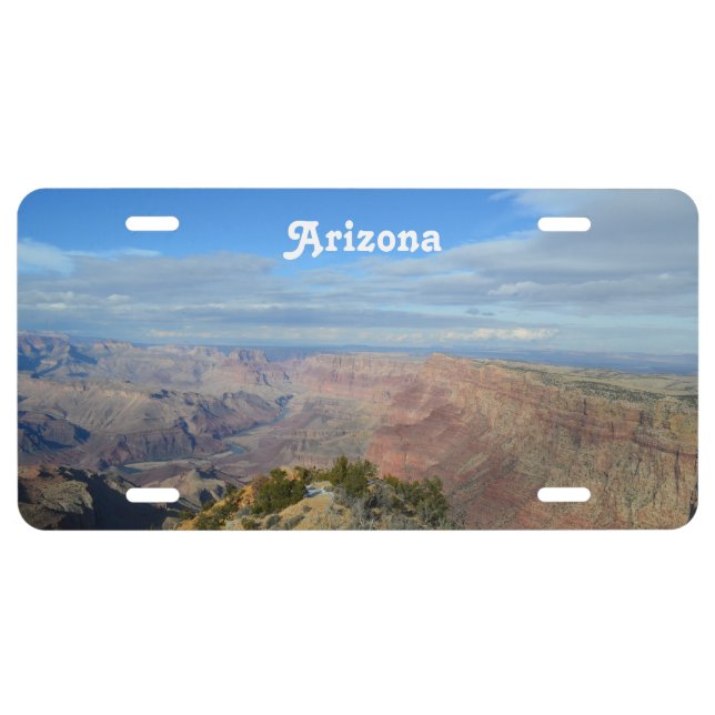 Painted Desert Grand Canyon License Plate (Front)