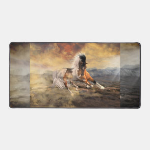 Painted Desert Mustang Desk Mat