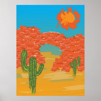 Painted Desert Poster