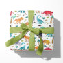 Painted Dinos Wrapping Paper