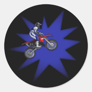 Painted Dirt Bike Sticker