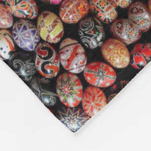 Painted Easter Eggs Blanket