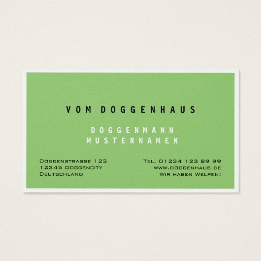 painted fawn Great Dane (Back)