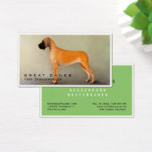 painted fawn Great Dane (Desk)