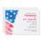 Painted Flag Political Fundraiser Invitation