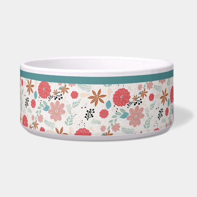 Painted Floral Bowl (Front)