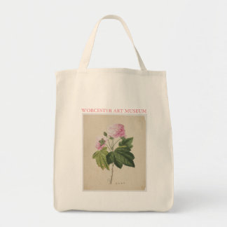 Painted Flower Grocery Tote