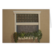 Painted Flower Window Box (Front Horizontal)