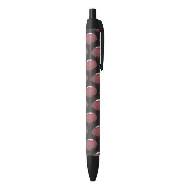 Painted Football Pattern Pen (Bottom (Vertical))