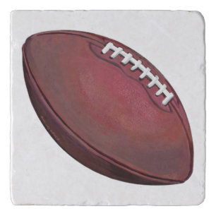 Painted Football Trivet