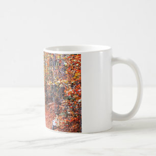 Painted Forest Autumn Trail Watercolor Gifts Coffee Mug