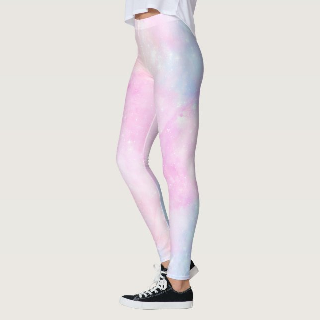 Painted Galaxy Series Design 13 Leggings (Left)