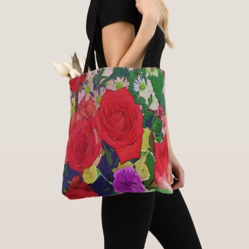 Painted Garden Flowers