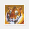 Painted Gazing Tiger Napkins