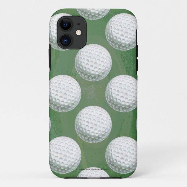Painted Golf Ball Pattern Case-Mate iPhone Case (Back)