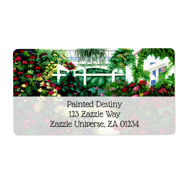 Painted Greenhouse Label (Front)