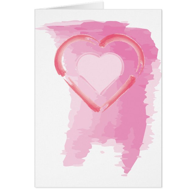 Painted Heart Cards (Front)