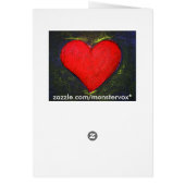 Painted Heart Cards (Back)