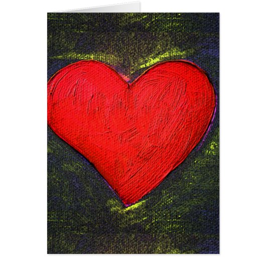 Painted Heart Cards (Front)