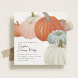 Painted Heirloom Pumpkin Carving Party Contest Invitation<br><div class="desc">Fall harvest themed painted heirloom pumpkin design on an invitation that's perfect for celebrating Halloween with friends and family or for a pumpkin carving party and contest.</div>