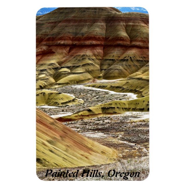 PAINTED HILLS OF OREGON MAGNET (Vertical)