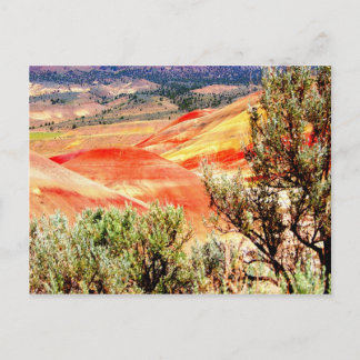 Painted Hills Oregon Postcard