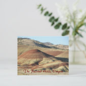Painted Hills, Oregon Travel Postcard (Standing Front)