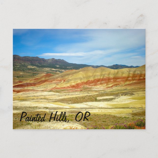 Painted Hills postcard (Front)