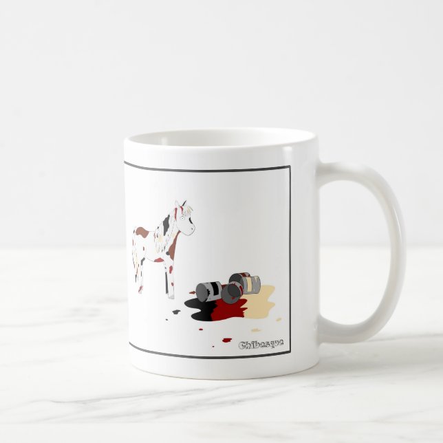 Painted Horse Coffee Mug (Right)