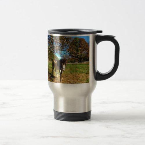 Painted Horse Travel Mug