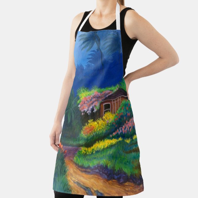 Painted Island Shack Apron (Insitu)