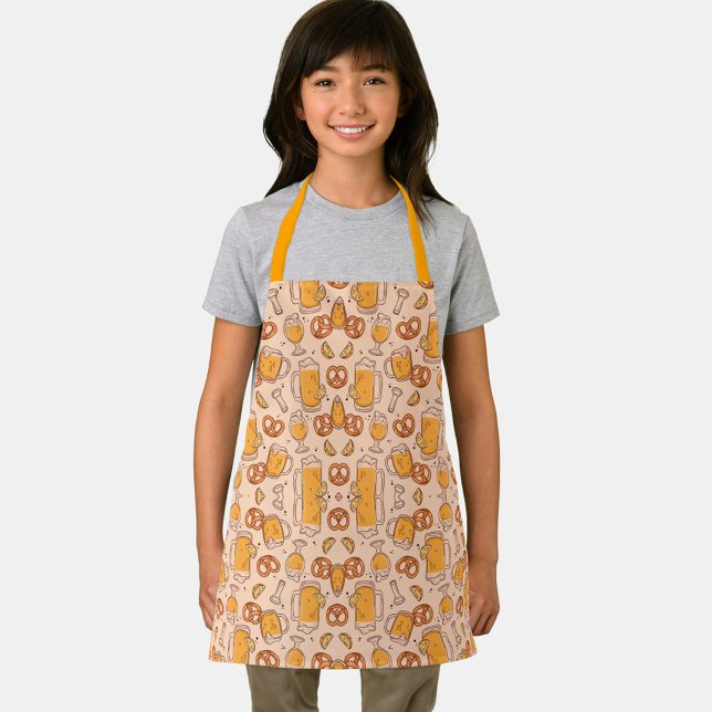Painted Joy Kitchen Apron (Creator Uploaded)
