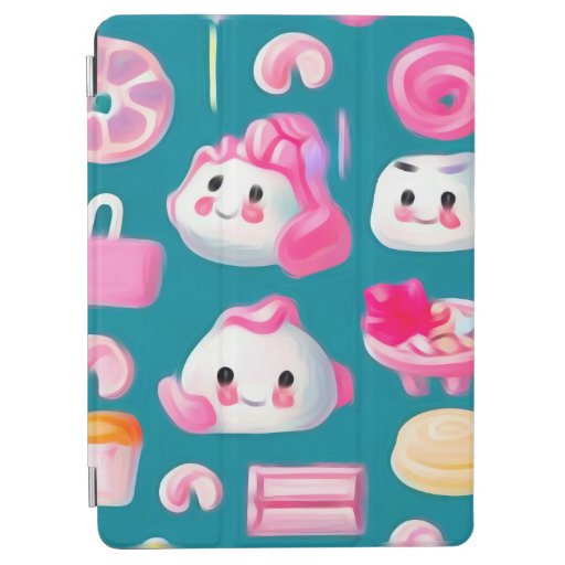 Painted Kawaii Candy Bunch iPad Air Cover