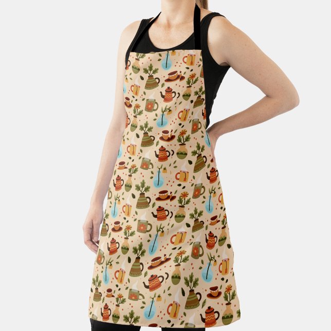 Painted Kitchen Charm Apron (Creator Uploaded)