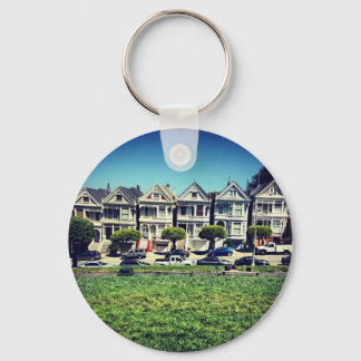 Painted Ladies Keychain