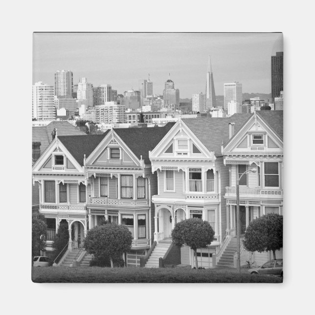 Painted Ladies: San Francisco Magnet (Front)