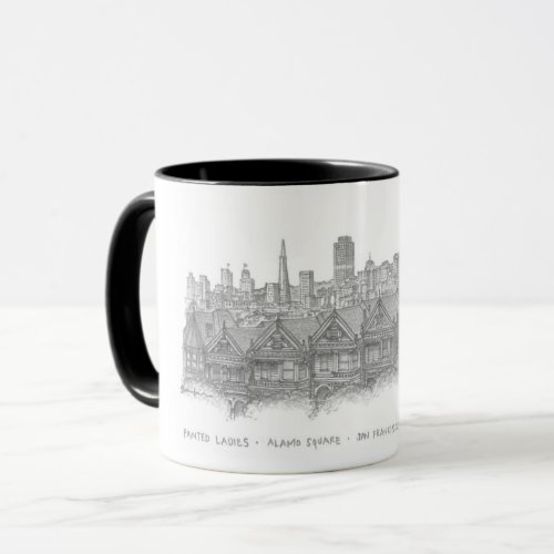 Painted Ladies San Francisco United States Mug