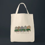 Painted Ladies San Francisco Wedding Tote Bag<br><div class="desc">Introducing our Painted Ladies San Francisco Wedding Can coolers, the perfect wedding favor to celebrate your special day in the heart of San Francisco. These can coolers feature an exquisite watercolor illustration of the iconic Painted Ladies, adding a touch of the city's charm to your wedding. With their elegant design...</div>