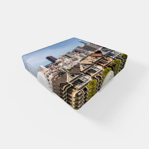 Painted Ladies Victorian Homes in San Francisco Coaster Set