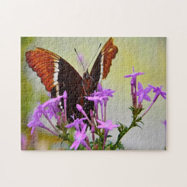 Painted Lady Butterfly. Jigsaw Puzzle (Horizontal)