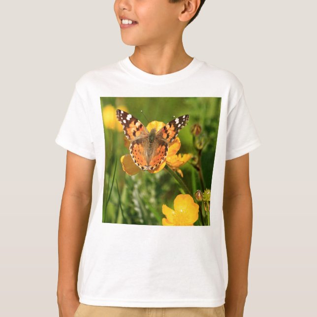Painted Lady Butterfly T-Shirt (Front)