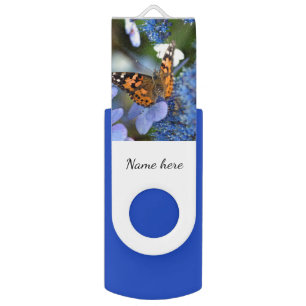 Painted Lady Butterfly USB flash drive